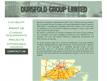 Tablet Screenshot of dunsfold-group.com